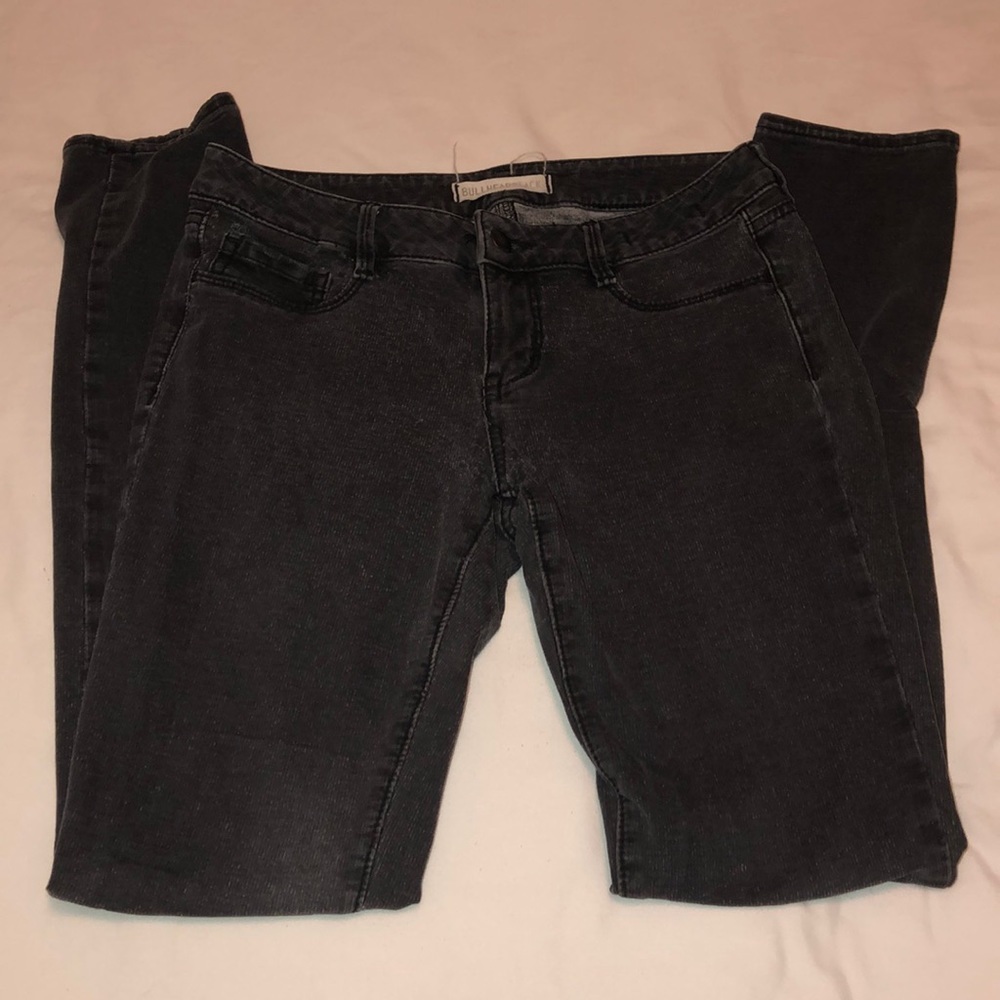 PacSun Bullhead Black Faded Skinny Jeans